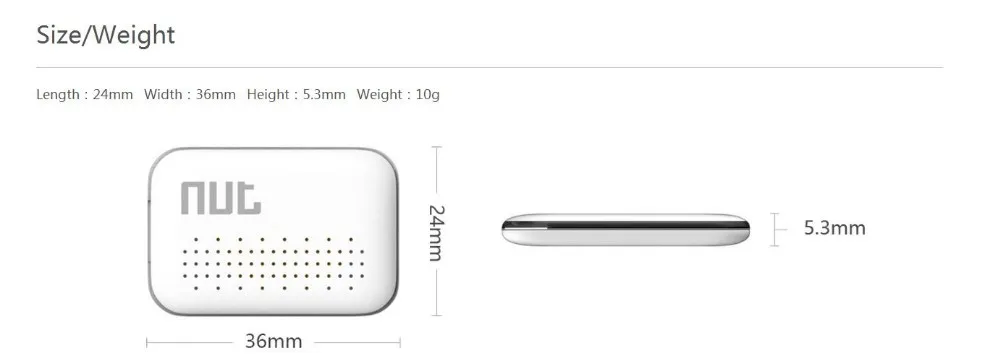 Оригинальная гайка мини Умные поисковики Itag Bluetooth трекер Anti потерянный напоминание Беспроводной ключ Pet Locator Чемодан бумажник телефон finder