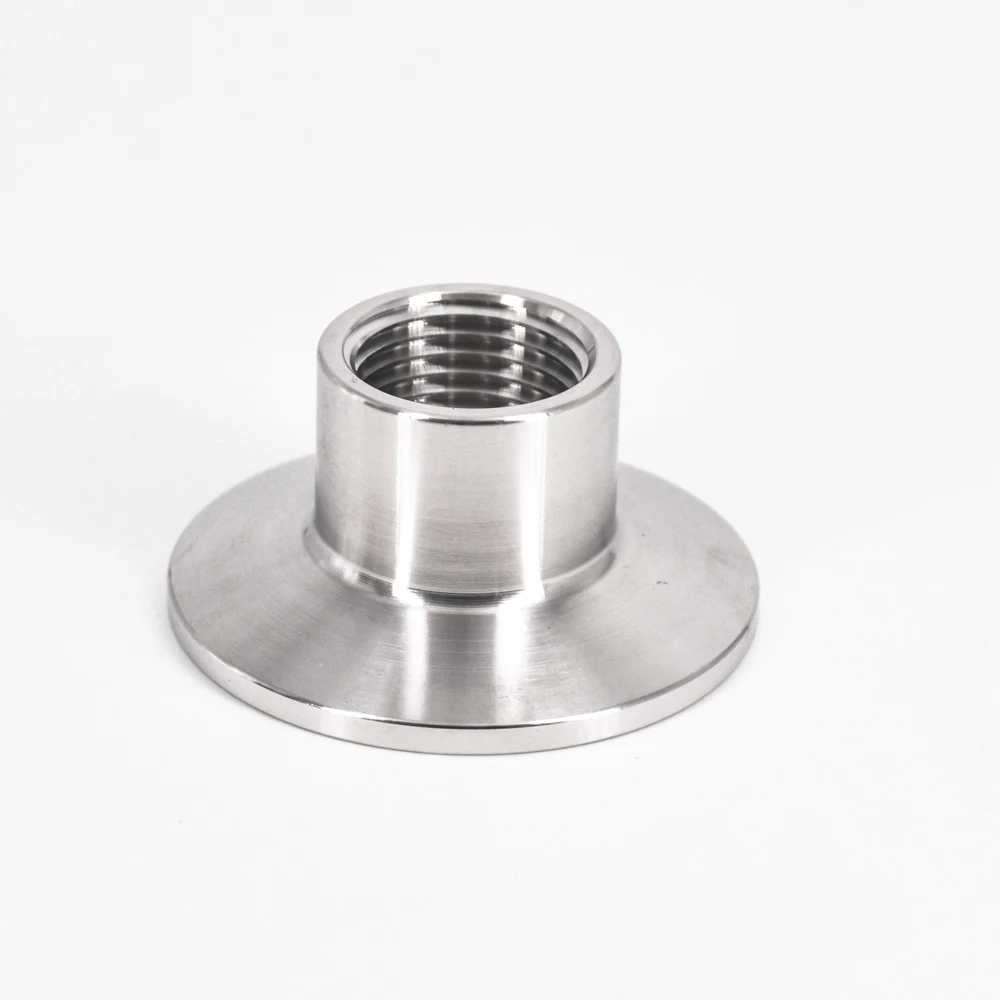 

1/2" BSPT Female 1.5" Tri Clamp Coupling Connector SUS 304 Stainless Steel Sanitary Coupler Pipe Fitting Homebrew Short 26mm