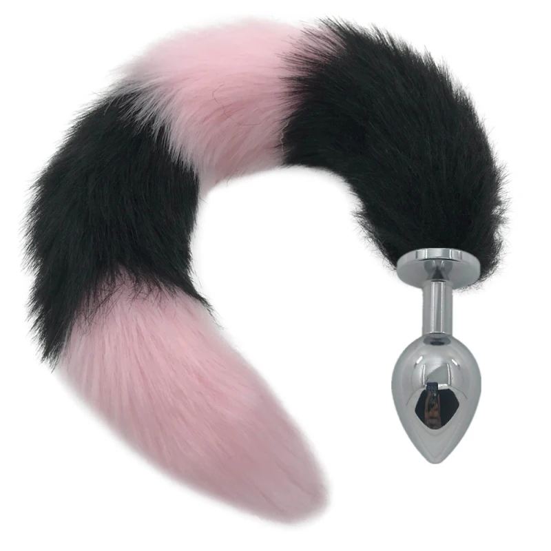 Anal Sex Toys Metal Plug Stuffed Tail Anus Dilator Fox Butt Female Masturbation Device Trainer H171B | Красота и здоровье