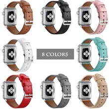 Для Apple Watch, 38, 42 мм, версия роскошный кожаный ремешок кварцевые часы ремешок для наручных часов iWatch 1 2 3 серии замена Браслет Новое поступление