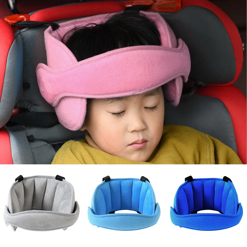 

Oeak Child Car Safety Belt Adjustable Baby Head Support Stroller Car Seat Fastening Belt Sleep Safety Strap Protective Cloth