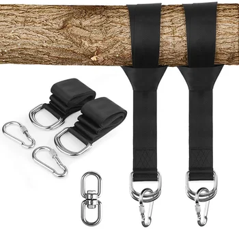 

Swing Hanging Outdoor Tools Buckle Tree Garden Kit Holds Hammocks