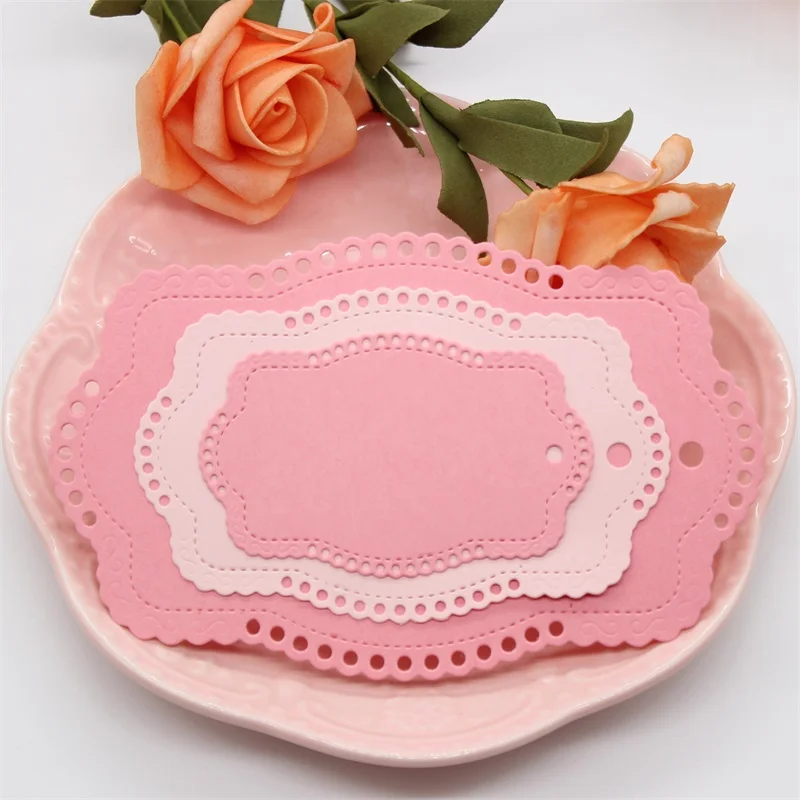 

YPP CRAFT Tag Cards Metal Cutting Dies Stencils for DIY Scrapbooking/photo album Decorative Embossing DIY Paper Cards