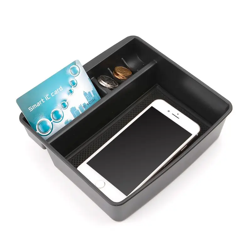 

1pcs New Center Console Organizer Tray Armrest Storage Box For Toyota Land Cruiser Prado FJ150 Lexus GX400 GX460 2004-2018