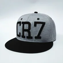 Новинка Криштиану Роналду серый CR7 Бейсбол Кепки s в стиле хип-хоп Спортивный Футбол шляпа мужчин и женщин Snapback Кепки