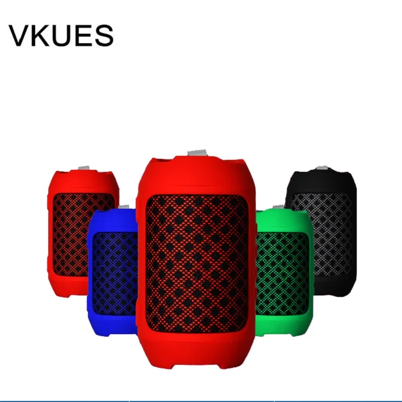 

VKUES BS116 bluetooth speaker portable outdoor mini wireless speaker audio player support FM TF card U disk for iphone