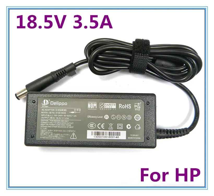 18 5 V 3.5A адаптер переменного тока Зарядное устройство для hp ноутбук CQ35 G50 G60 G61 G70 DV5
