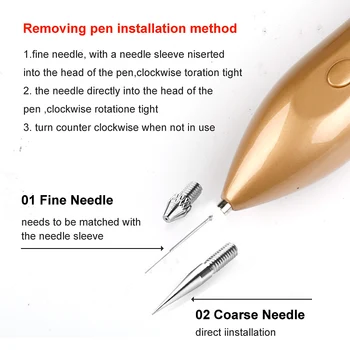 9/6 level LCD Laser Plasma Pen Mole Removal pen Freckle Dark Spot Remover tattoo for face Remove skin tags removal Beauty Care   2