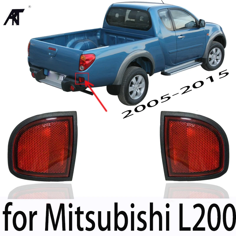 Hight quatily Rear Right& Left Lamp Reflector Kit For Mitsubishi Triton L200 2005- 8355A016 8355A015