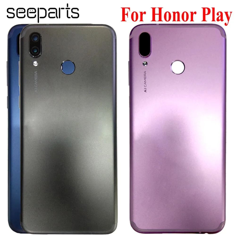 

Back Cover For Huawei Honor Play Back Battery Cover Door Rear COR-AL10 Housing Case For Honor Play Battery Cover