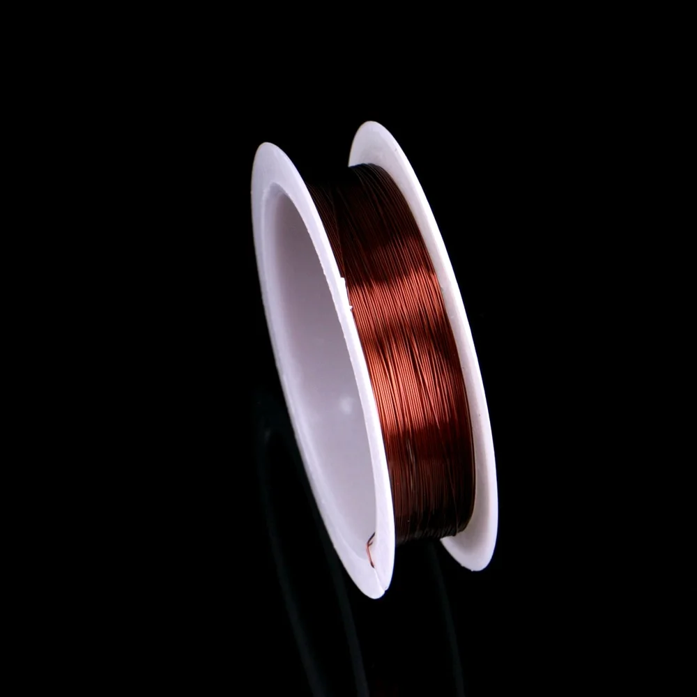 0.4mm x 12 Meters Copper Wires Cords Thread Colored Craft Beads Ropes For DIY Home Brass 10 Colors Choice | Дом и сад