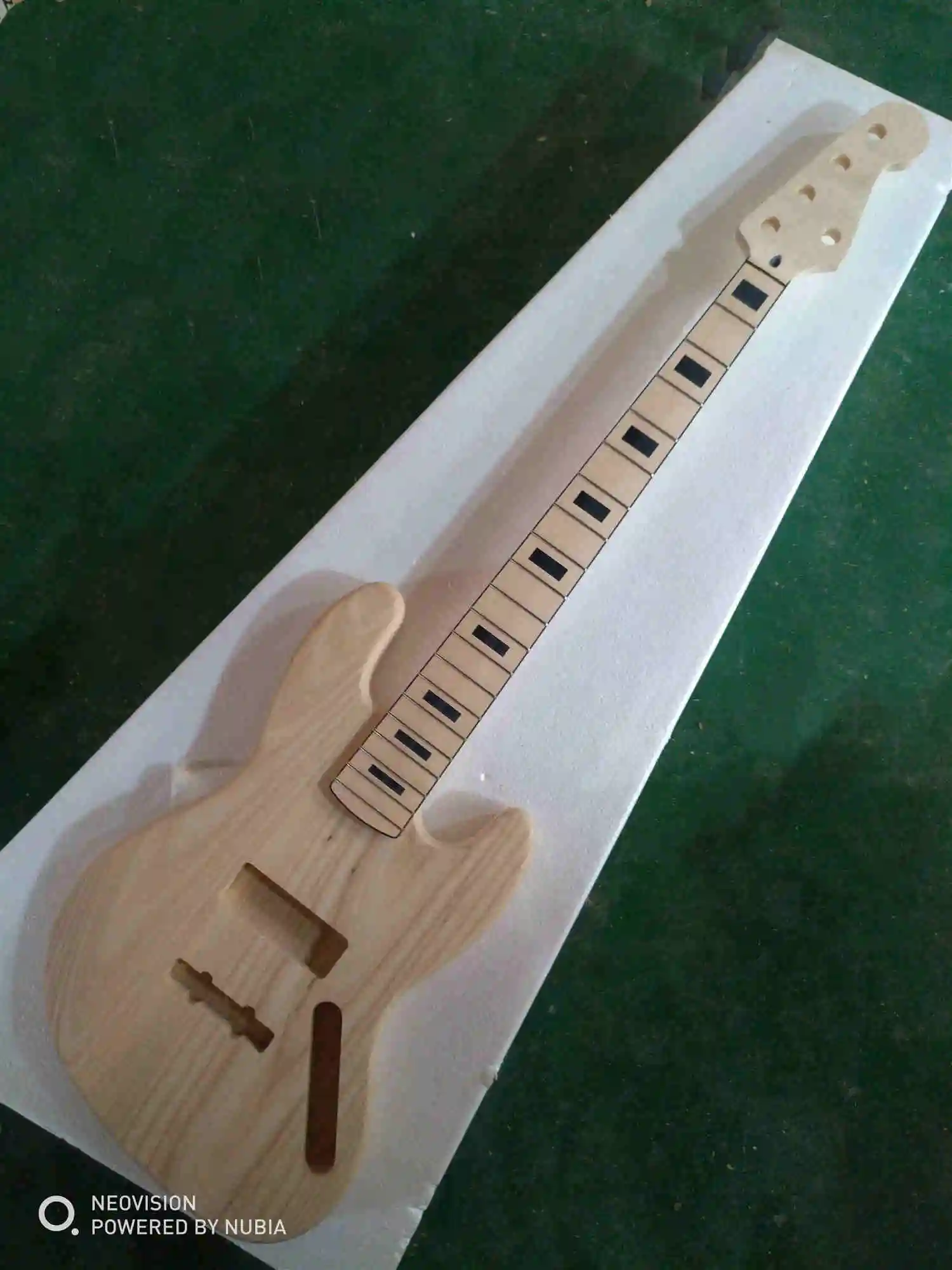 

Classic 5 string bass guitar body and neck