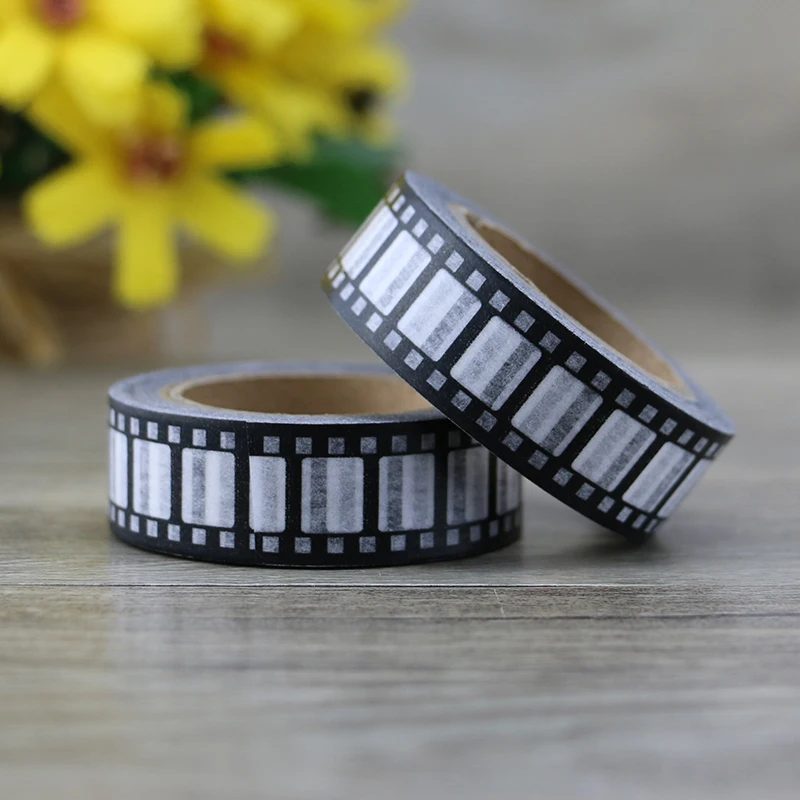 Film slides Washi Tape Planner Adhesive Tape DIY Scrapbooking Sticker Label Japanese Masking tape