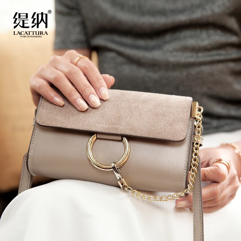 A1352 2017 fashion hasp chain small medium size font b luxury b font leather font b