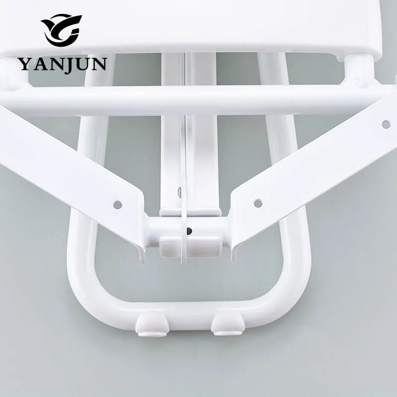 Кресло для душа YANJUN настенное складное с ножками водонепроницаемое релаксации YJ