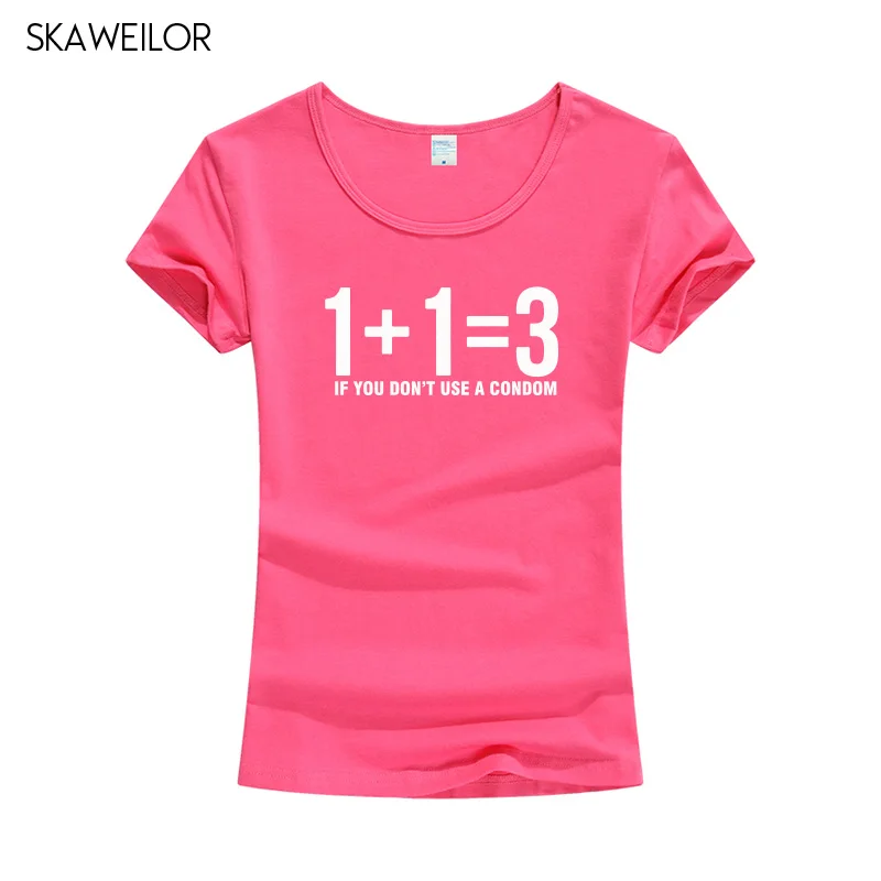 

Women's Math Problem Funny T Shirts Women 2018 Summer Fashion Mathematical Arithmetic Cotton T-shirt Cute Geek Tops Female