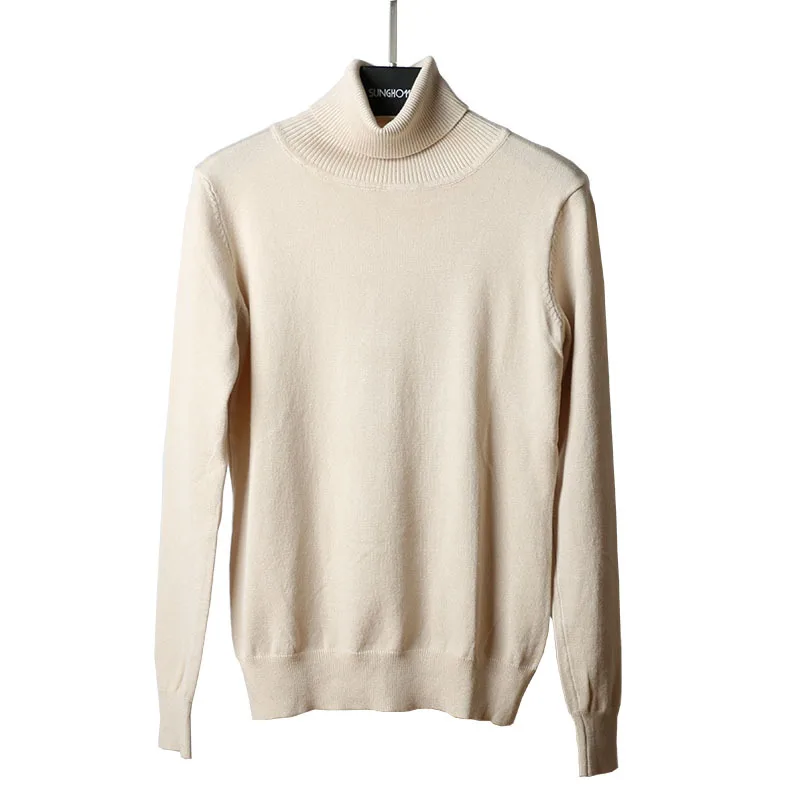Women Basic Turtleneck Sweater Jumper Pullover Knitted Slim Autumn Winter Basic Clothes Tops Casual Turtleneck Sweater OY0465 Sweaters