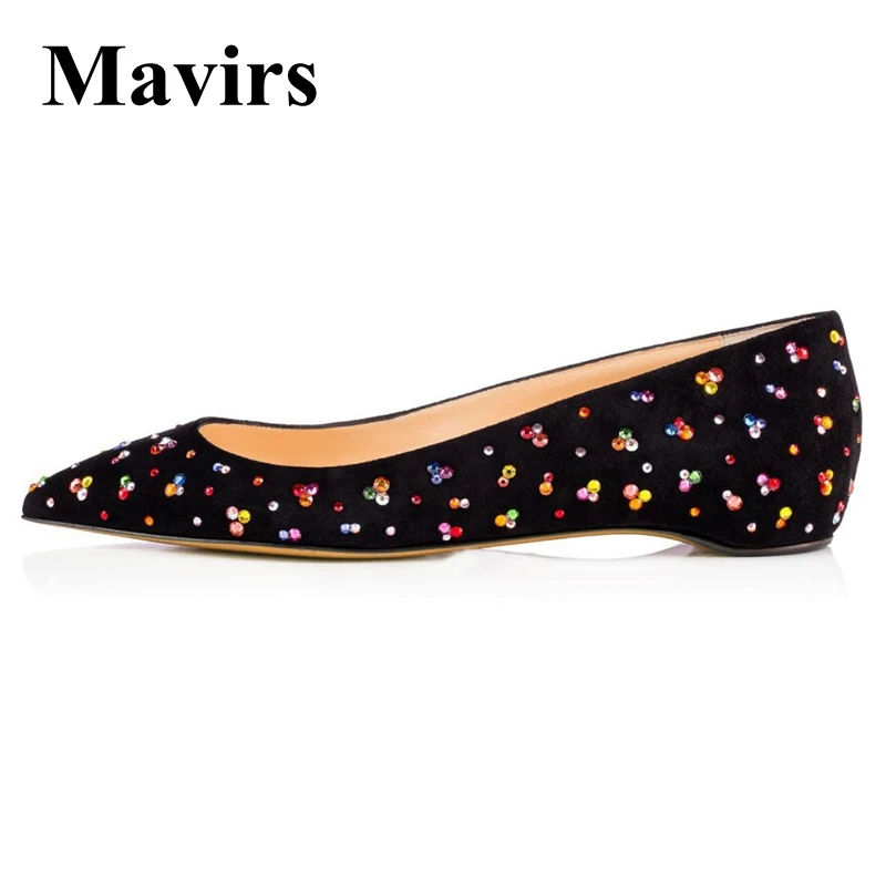 colorful ballet flats