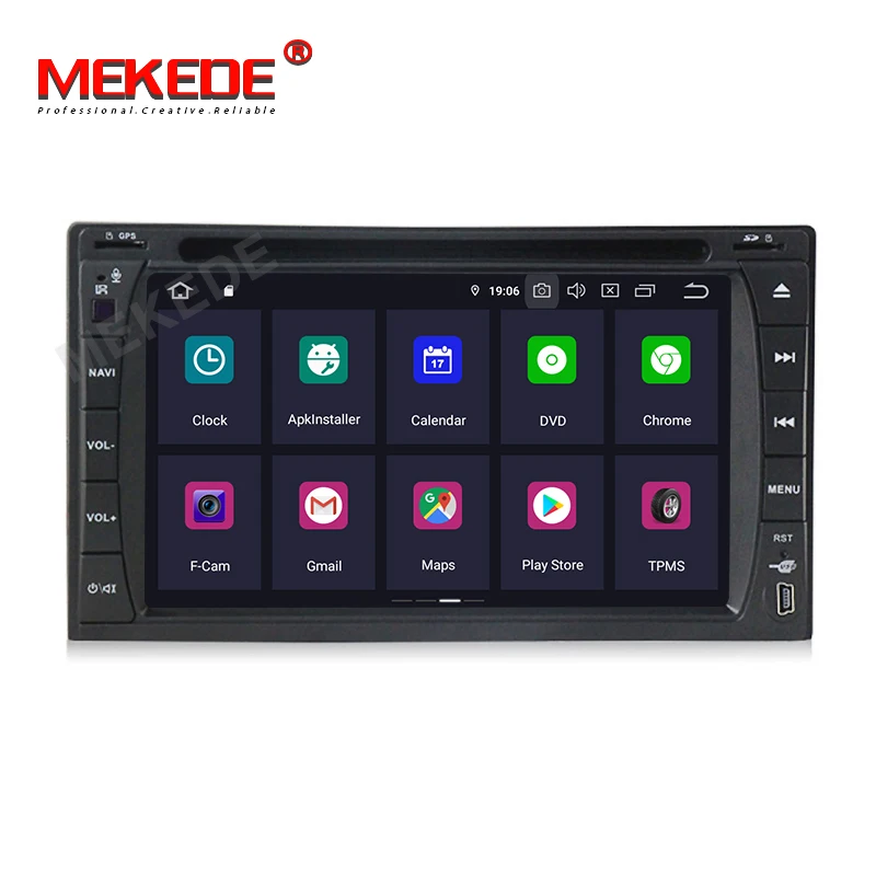 Sale MEKEDE Android 9.0 2 din car radio for multimedia player 2din radio visual cassette recorder double din auto stereo BT IPS DSP 3