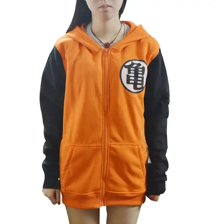 moletom dragon ball laranja