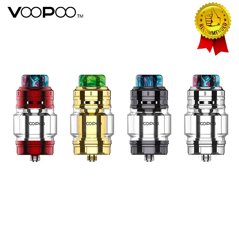 Оригинальный Voopoo Rimfire RTA 5 мл ёмкость 30 мм один/двойной катушки ввиду 810 Смола потека VS Geekvape Zeus двойной RTA танк