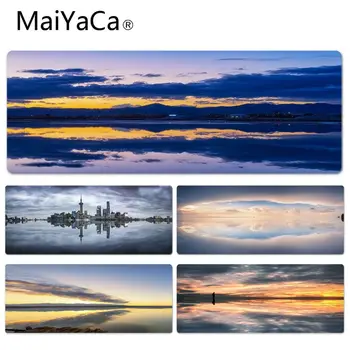 

MaiYaCa Reflection Of The Sky Mirror Durable Rubber Mouse Mat Pad Size for 40x90CM Speed Version Gaming Mousepads