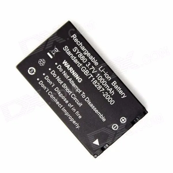 Replacement 3.7V 1000mAh Battery for Sport Camera WDV5000 / G386  Black|g386| - AliExpress