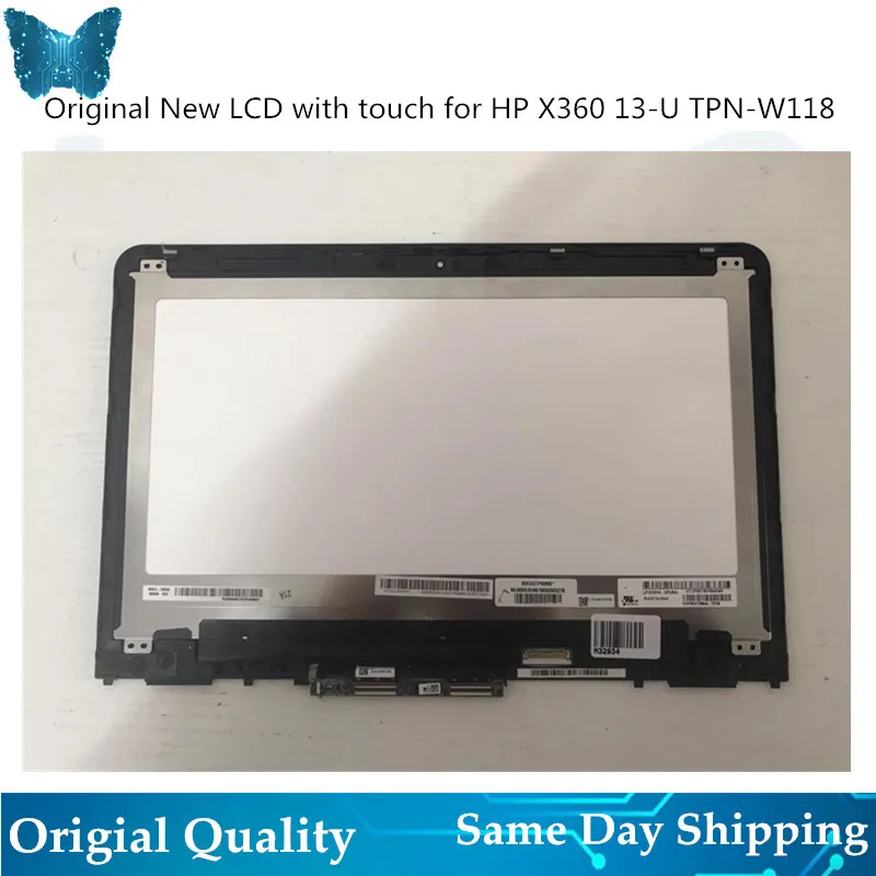 Оригинальный сенсорный ЖК экран в сборе для HP Pavilion X360 13 U LP133WH2 сенсорное стекло