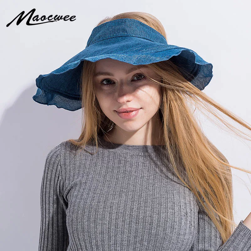 2018 Women Ladies Summer Visor Cap Golf Tennis Sun Hat Female Girls