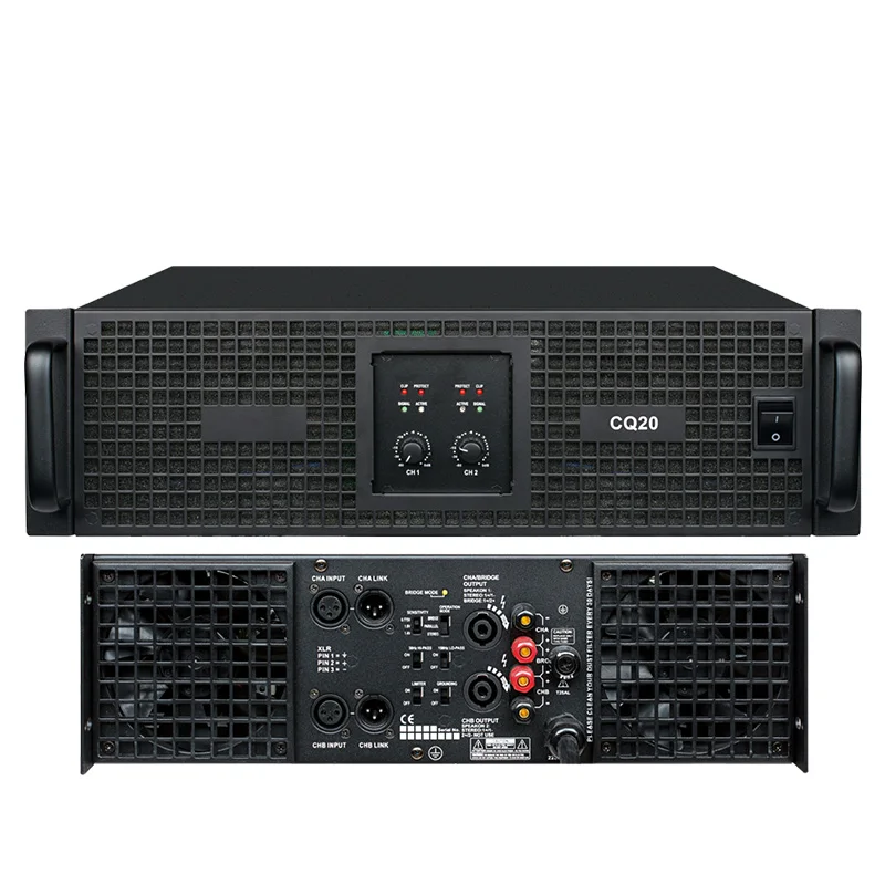 Power amplifier professional after-stage pure