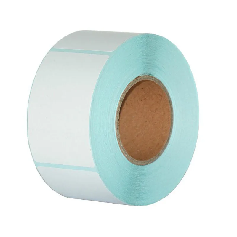 Thermal printer labels stickers 30*50mm 700 sheets self adhesive rolls paper for price tags with barcode sticker with brand logo