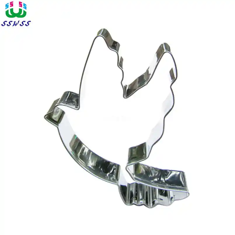 Aves bolo biscoito moldes de cozimento, paz pomba em forma de bolo decoração fondant cortadores ferramentas, venda direta