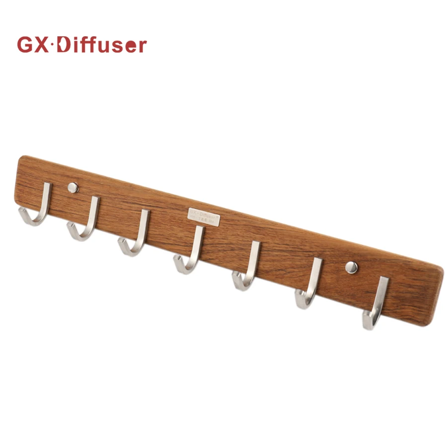 Bathroom Wall Hook Robe Hooks Wood Coat Classical style Clothes Rack