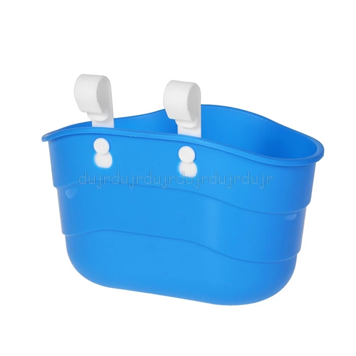 Cheap Bicycle Basket Children Bike Front Handlebar Carrier Scooter Saddlebag Plastic N20 dropship 3