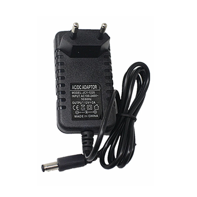 

1PCS 24W EU US Plug Driver Adapter AC110V 220V to DC 12V 2A 5.5*2.1mm LED Power Supply For LED Strip Lights Transformer Adapter