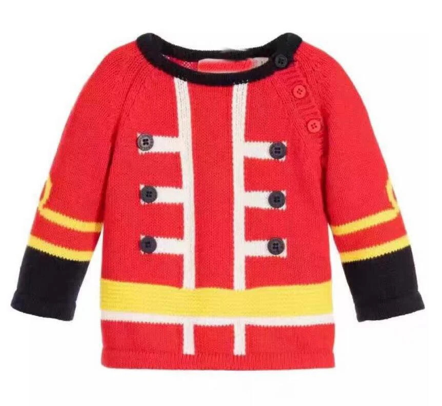 4pcs/lot Baby girls sweater kids children clothes long sleeve New years