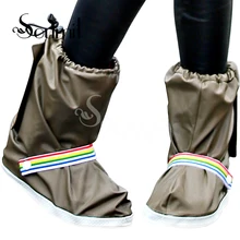 Soumit пылезащитные водонепроницаемые бахилы для мужчин и женщин, мотоциклетные, велосипедные, дождевики, многоразовые сапоги, аксессуары для обуви