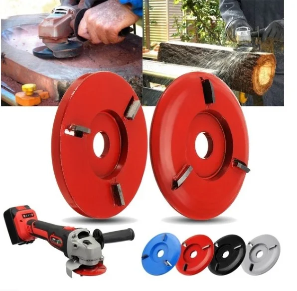 

Woodworking Wood Disc Carving Corner Grinder Tea Tray Blade for 16mm Aperture Angle Grinder