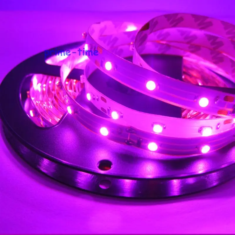 5M 3528 300Leds Pink Color DC12V 60Leds/M Non waterproof Fiexble Led