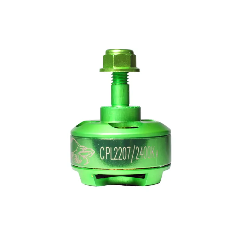 Зеленый 2750kv/2600kv/2400kv/2200kv/1500kv бесщеточный Двигатель для Cobra cpl2207 220 280 RC MultiCopter рамки