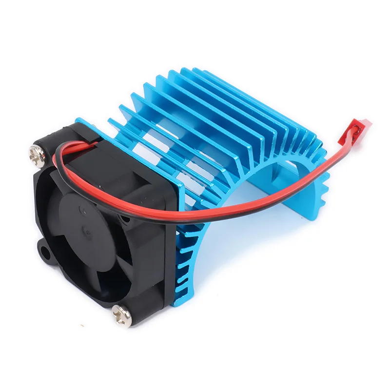 540 545 550 Size Motor Heat Sink Heatsink With Fan Cooling Side Vent 6v