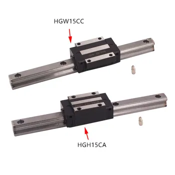 

HGR15 linear guide width 15mm length 800mm with HGH15CA linear motion slide rail for cnc xyz axis 1set