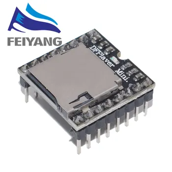 

10PCS Mini MP3 Player Module TF Card U Disk Mini MP3 Player Audio Voice Module Board For Arduino DF Play Wholesale