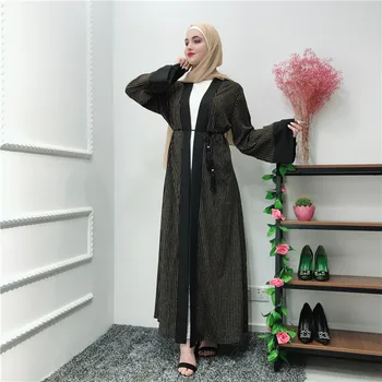 

Ramadan Abaya Kimono Robe Dubai Turkey Hijab Muslim Dress Kaftan Abayas For Women Jilbab Caftan Marocain Elbise Islamic Clothing