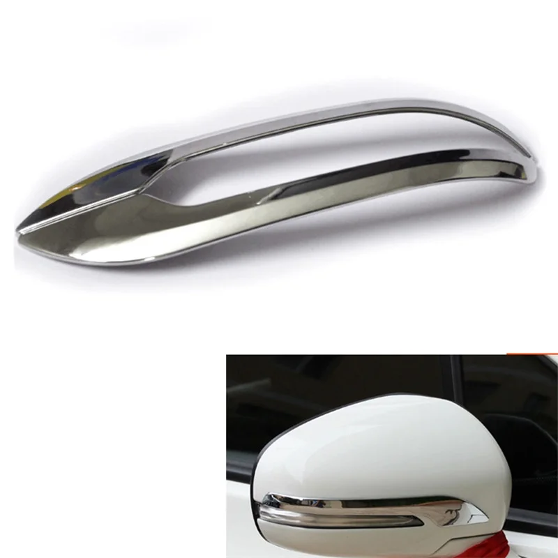 

Rear View Mirror Decoration For 2014 2015 2016 Suzuki SX4 S-Cross ABS Chrome Mirror Cover Trim Side Door Strip Car-Styling Parts