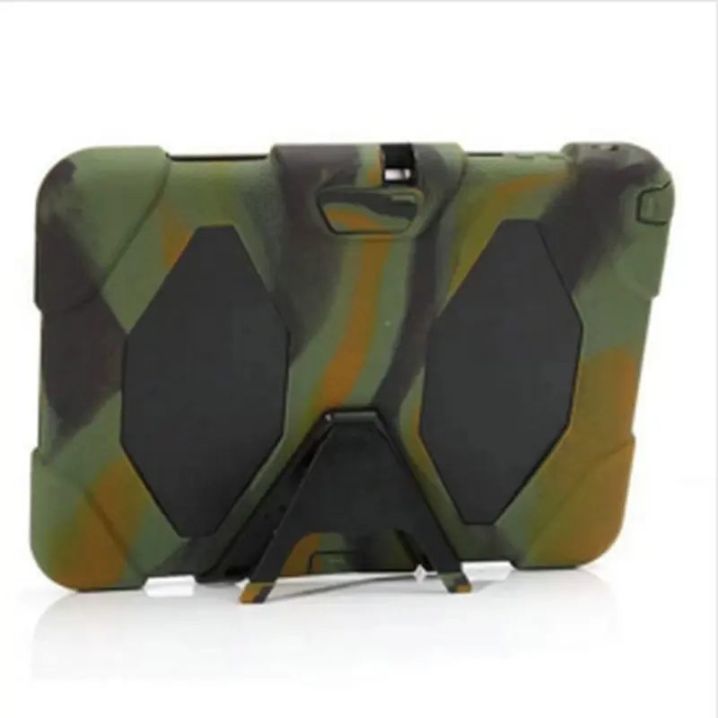 

Proof Durable Stand Shell 2016 New Outdoor Water/Dirt/Shock Belt Clip Silicon Case Cover For Samsung Galaxy Tab3 10 P5200