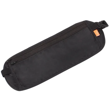 

New Thin Men Women Jogging Pack Waist Hip Belt Bag Purse Pouch Travel Sport Bum Nylon