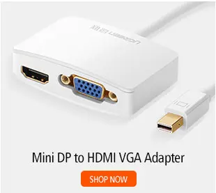 Ugreen высокое качество Thunderbolt мини дисплей порт Дисплей порт Адаптер DP к HDMI кабель для Apple Mac Macbook Pro Air