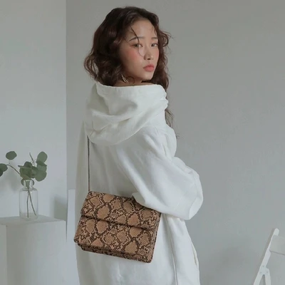 

designer Serpentine Stitching New Designer PU leather Crossbody Bags For Women Shoulder Bags Ladies Handbags and Purses
