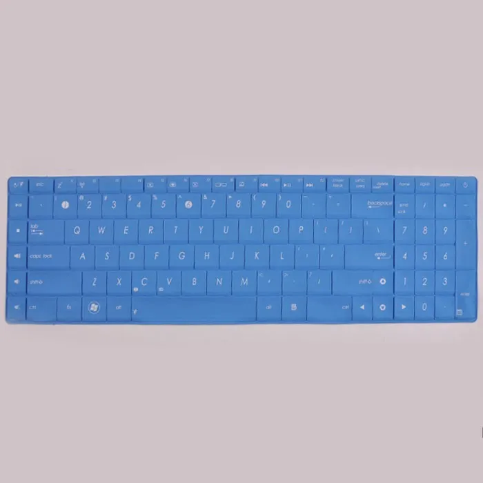 Для Asus N55 N75 N75S N55S новая силиконовая клавиатура кожи Защитная пленка
